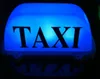 Automotive Waterproof Dome Blue Taxi Top Light LED TAKI TAXI Sign 12V med magnetisk bas4429449