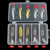 Lures 1020Pcs Fishing Lure Set Metal Spinner Lure Spoon Sequins with Box Fishing Tackle Artificial Hard Bait