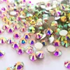 Commercio all'ingrosso 14400PCSBag Crystal AB Glitter Non fix s Unghie Charms Accessori con diamanti per la decorazione di nail art 240219