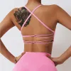 Bras Femmes extensible Soupmeur Soft Comfort Twist Active active Sexy Sexy Gym sous-vêtements Fitness Outdoor Cycling Sports Running Yoga Bra