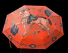豪華なデザイナー高品質の自動傘雨の女性男性折りたたまれているUVサン透明なサンシェード傘7944043