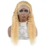 Ishow 134 Transparent Lace Front Wig Brazilian Body Wave Human Hair Wigs Blonde Color 613 Peruvian Straight 1030inch for Women A316232252