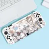 Custodie Cute Cat Custodia protettiva morbida in TPU Pelle per Nintendo Switch Oled NS JoyCon Custodia anteriore posteriore Custodia protettiva per paraurti Protezione completa