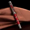 Hongdian D5 Qin Dynasty Series Piston Fountain Pen Eff NiB Exquisite Retro kalligrafi Skrivande graverad kinesisk stil 240229