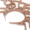 Stage Wear Hydra Head Hoop Halloween Masquerade Dress Up Accessories Cosplay Snake Headband Performance Props Headdress