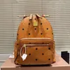 Designer-Tasche, Damen-Mode-Designer-Rucksack, Herren-Reiserucksack, alte Blumen, Ledernieten, verzierte Seitenstecker, Schultasche, Rucksack, Geschenk