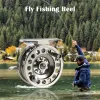 Reels Ice Fishing Reels BLD50 BLD60 Fly Fishing Reel Right Handle Aluminum Alloy Smooth Rock Fishing Line Wheel Reel for Pesca