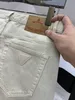 2024 nieuwste merk herenjeans eenvoudig effen kleurontwerp potloodjeans hoge kwaliteit katoenmix materiaal top designer jeans