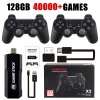 Joueurs Nouveau TV Game Stick 4K GD10 Console de jeu vidéo intégré 128G 40000 jeux rétro Console de jeu portable X2 bâton de jeu pour PS1/PSP/GBA