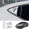 Nouveau Nouveau revêtement d'habillage de bol de poignée de porte latérale de voiture en Fiber de carbone pour Toyota Prius série 60 5e génération Zvw60 Zvw65 Mxwh60 Mxwh65 K0n2