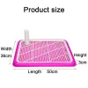 Boxes Portable Dog Training Toilet Potty Pet Puppy Litter Toilet Tray Pad Mat For Dogs Cats Easy to Clean Pet Product Indoor