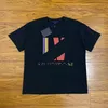 Tasarımcı Erkek T Shirt Unisex Kadın Çift Moda Gevşek Pamuk Kısa Kollu Mektuplar Baskılı T-Shirt Hip Hop Street Giyim Tshirt Sıradan Üst Tees Siz V1
