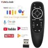 Kontroll Voice Remote Control Wireless Air Fly Mouse G10 G10S Pro GyroScope IR Learning for Android TV Box