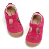 TONGLEPAO echt leer Marry Jane baby meisjes platte kleding schoenen school Oxfords harde zolen 240227