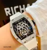 Montre Armbanduhren Uhrwerk Armbanduhr RM Uhr RM19-01 Handbuch 18 Karat Platin Original Diamant Damen Chronograph