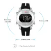 cwp 2021 KT Heren Sport Digitale LED Horloges met Siliconen Band Mannelijke Horloge Waterdicht Lichtgevende 2 Tijd Horloge Relogio Masculino227W