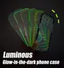 Luminous Bumper phone case cases for iphone 14 13 12 11 pro max xr xs 7 8 Plus Glowinthedark Clear Transparent Shock Proof Prot2743571