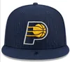 Indiana "Pacers''ball Caps 2023-24 Unisex Fashion Cotton Baseball Snapback Men Women Sun Hat Brodery Spring Summer Cap Wholesale