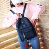 Backpack Women Mini Corduroy Female Eco Simple Canvas Shoulder Bag Ladies Casual Small Travel Bags For Teenage