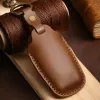 Car Key Case Cover Leather Keychain for Toyota Camry Levin Rav4 Avalon Prado Prius Corolla Auris