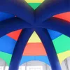 Toptan Renkli Büyük Parti Barınağı Şişirilebilir Örümcek Dome Tent Hava Blown Arch Marquee Ev