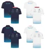 F1 Team 2024 Racing uniform Summer short sleeve quick-drying T-shirt POLO shirt Formula One racing uniform