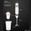 Blender Immersion Hand Blender portable Portable Milk Frother Frother Oeuf Stick Electric Blender Espresso Machine Mixer Clean Clean