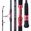 Canne Lurekiller Giappone Qualità Fuji Guide Barca Canna da pesca Jigging 1.68M/1.8M 37kg Grande potenza di trascinamento Canna da pesca oceanica Canne da Jigging