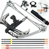 Bow Arrow 1set Compound Bow Archery Puls Bows Outdoor Fishing Bow 30 kg kraftfull bågskytte Rekurve Bow Professional Hunting Shooting Bow YQ240301