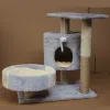 Scratchers Cat's Climbing Tree Tower Pets Play Tree Scratching Tree Arbre A Chat Climbing Jump Toy Frame Pets Rascador Gato