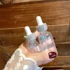 Garrafa de garrafa de conta -gotas vazia brilhante 1530 ml garrafa com recipiente de perfume de pipeta garrafa de óleo essencial de vidro transparente