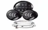 Reflektory samochodowe 4pcs 7 -calowe reflektor LED z bursztynowym oświetleniem Angel Eye 45 -calowe lampa mgła montażowa Ring1852306