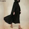 Hendek Kadınlar Uzun Cape Pelerin Şık Kapüşonlu Yün Karışımı Pelerin Ceket Bayanlar Sonbahar Hoodies Poncho Sıcak Cosplay Ceketleri Dış Giyim Windbreaker