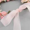 Mode stof slinger hoofdtooi haarband hoofdband bruids bruiloft strand foto hoofdband lint bloemen groothandel.