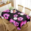 Toalha de mesa toalha de mesa 3d padrão de futebol capa retangular cozinha café sala de jantar decoração presente para amante de futebol