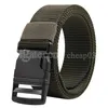 New Men's Canvas Woven Outdoor Quick Drying Tactical Leisure Men And Women Belt 3.8Cm