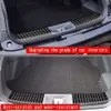 Nya nya nya bakre stötfångarfotplattstamstammar Sill Guard Pedals Cover Protector Biltillbehör för Toyota Prius 60 Series 2023 202 X4A6