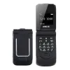 ヘッドフォンJ9 0.66 "ミニFilp携帯電話FMワイヤレスBluetoothCompatible 3.0イヤホンダイヤラーハン