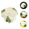 Dekorativa blommor Simulerad blomkål Fake Broccoli Prop Lifelike Props Decoration POGRAPHY Simulation Food Models