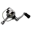 Acessórios Mini 100 bolso giratório Bobina de pesca Tackle Small giration rolo 4.3: 1 roda de metal peca pequena carretel