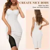 Shapers voor dames Shapewear Tummy Control-legging Dubbel kruis Hoge taille Body Shaper BuLifter Shaping-broek Afslankend ondergoed Dij slanker