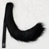 Kostümler Anime Hayvan Tail Cosplay Kostümleri Props Cat Fox Peluş Kuyruklar Rol Oyunu Cadılar Bayramı Partisi Kawaii Aksesuarları