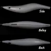 Lures 20pcs SQUID LURES CHICH DIY CORPS SQUID JIG BLANKS BLANC 3.5 # 3.0 # 2.5 #