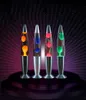 Car Liquid Lava Lamp Sound LED Plasma Ball Electrostatic Night Light Aluminium Alloy Lamp Decoration Jellyfish Atmosphere Lights2790384