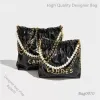 Designerväska Garbagväska 2023 Fashion Tote Bag Kvinnors stora kapacitet Crossbody Bag Single Shoulder Bag Diamond Grid Chain 75% Billiga Outlet Groolde