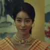 Designer Vivienewestwoods Dark Glory Yan Zhen Kendou samma stil Empress Dowager Pearl Necklace överdriven full diamant Saturnus krage kedja