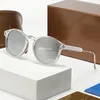 Nouveau créateur pour les lunettes de soleil polarisées de mode UV Men de soleil résistant aux femmes lunettes de soleil rétro en verre de soleil