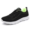 Chaussures de course noir blanc vert clair rouge jogging marche respirant bas doux multi hommes baskets baskets d'extérieur GAI discount