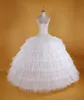 Jupons blancs Super gonflés, grande robe de bal blanche, sous-jupe à enfiler pour robe formelle de mariage pour adultes, 6 cerceaux longs Crinoline6025403