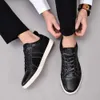 Håll Do Casual Leather Sneakers Slip On Tennis Walking Skateboarding Shoes For Men Daily Comfort Fashion Shoe